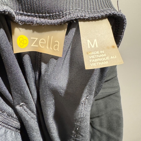 ZELLA Zelflex Yoga Pant Joggers Lightweight Drawstring & Pockets Grey M - Picture 3 of 6